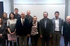 Prof. Vicentiu Radulescu wraz z pracownikami KAN